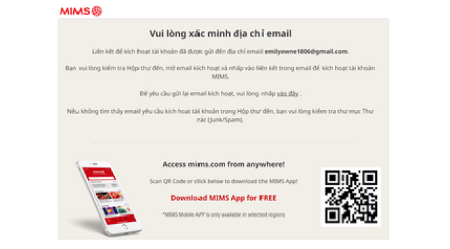 Xác minh email